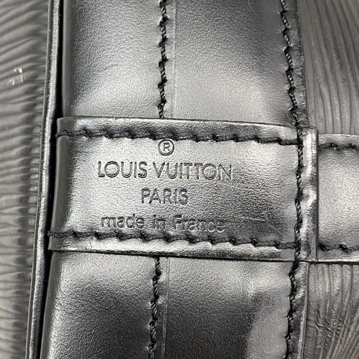 Louis Vuitton Shoulder Bag Epi Noir — view 5