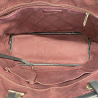 Chanel Tote Caviar Leather Black Silver — view 4