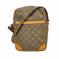 Louis Vuitton Shoulder Bag Monogram Danube Brown