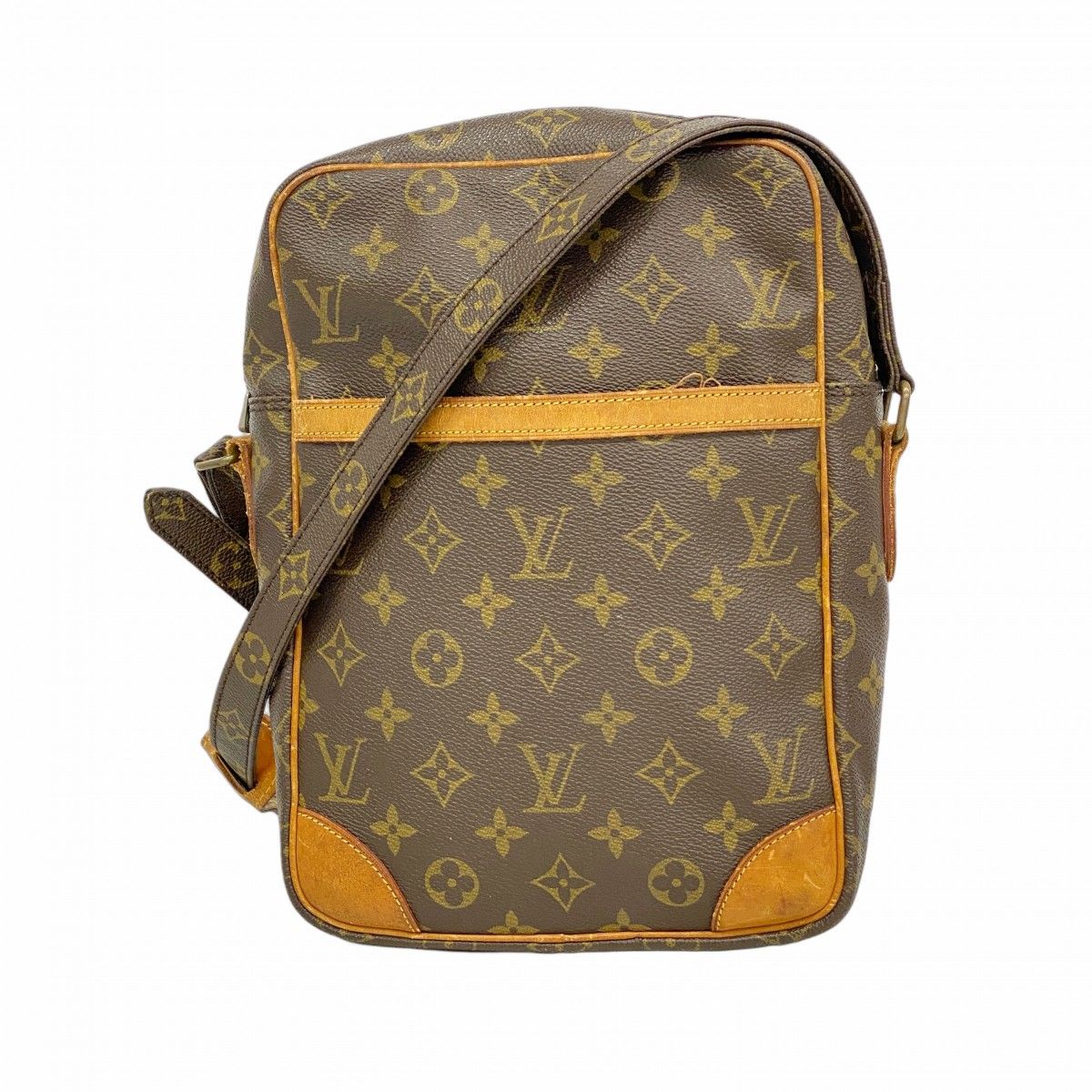 Louis Vuitton Shoulder Bag Monogram Danube Brown