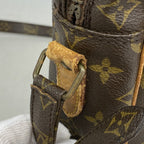 Louis Vuitton Shoulder Bag Monogram Danube Brown — view 9