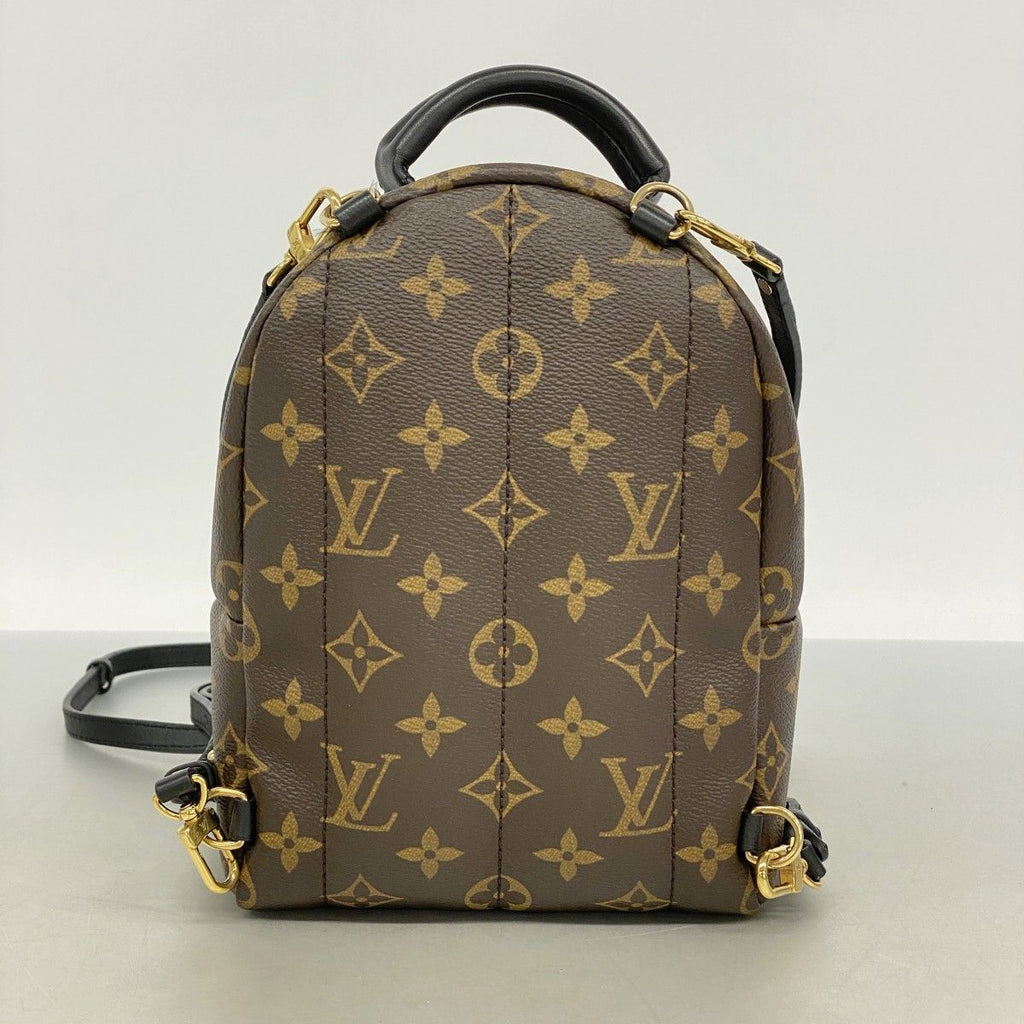 Louis Vuitton Backpack Monogram Palm Springs Mini Brown — view 9