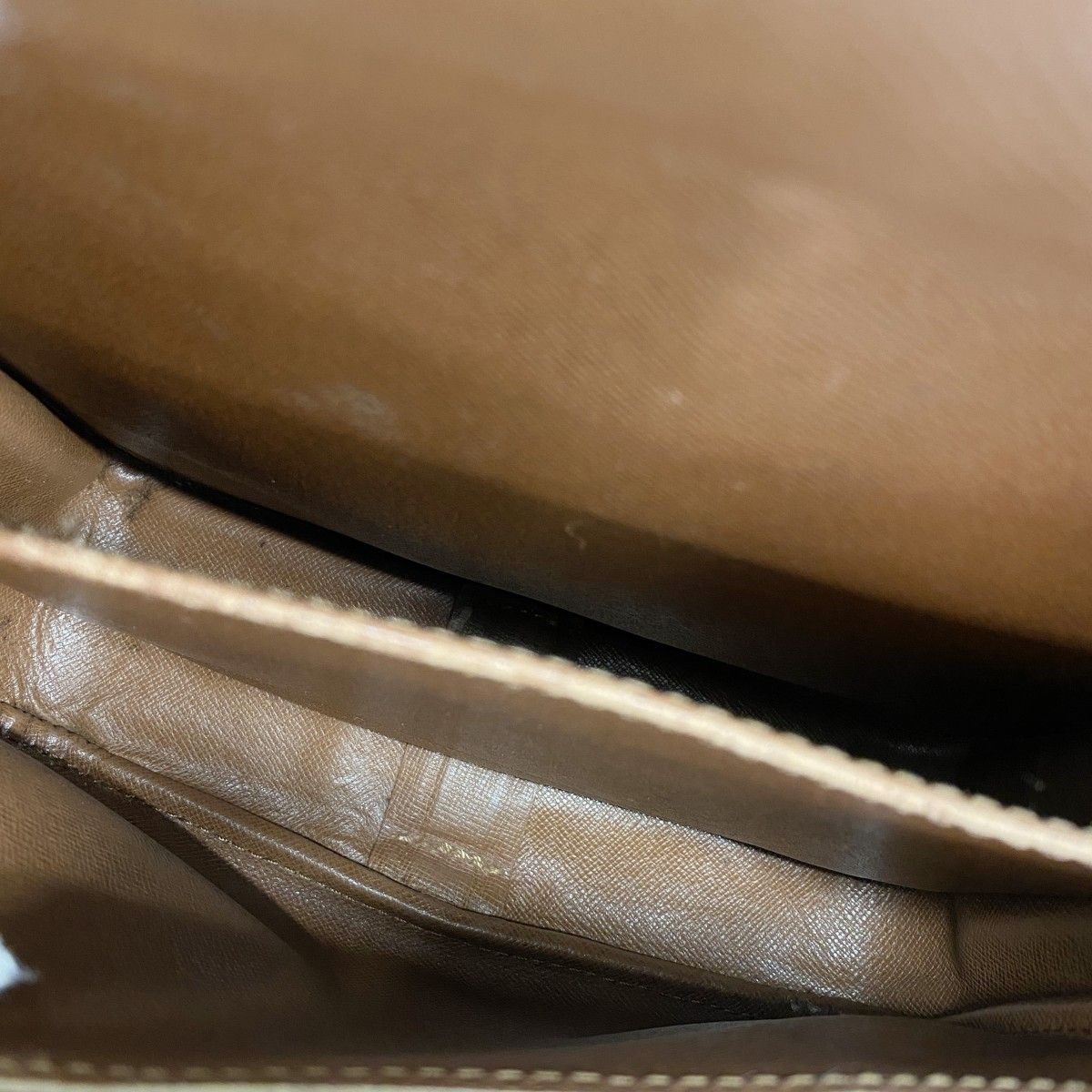 Louis Vuitton Shoulder Bag Monogram Cartouchiere Brown — view 4