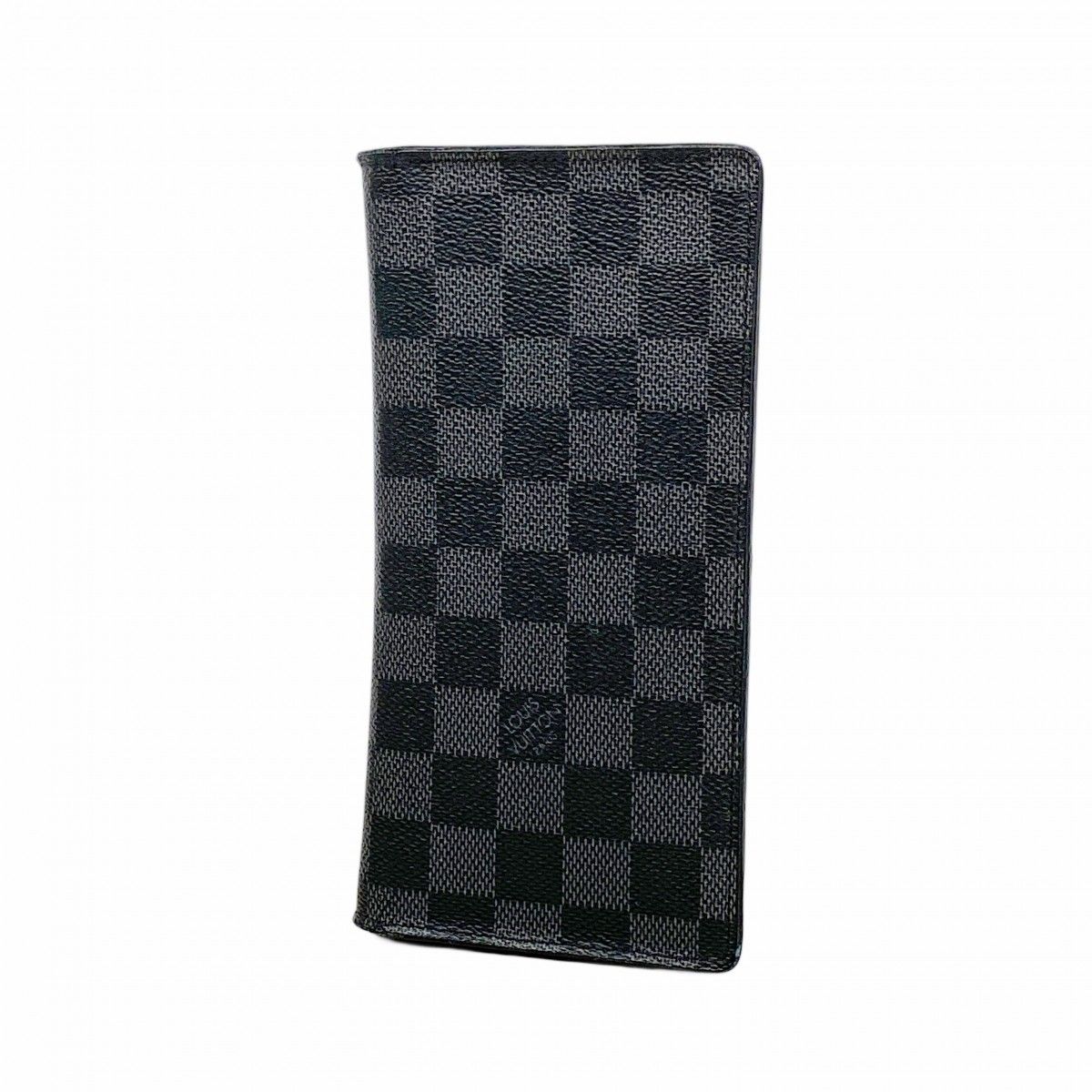 Louis Vuitton Wallet Damier Graphite Portefeuille Brazza Black