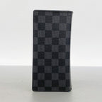Louis Vuitton Wallet Damier Graphite Portefeuille Brazza Black — view 7