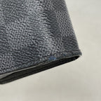 Louis Vuitton Wallet Damier Graphite Portefeuille Brazza Black — view 5
