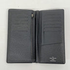 Louis Vuitton Wallet Damier Graphite Portefeuille Brazza Black — view 3