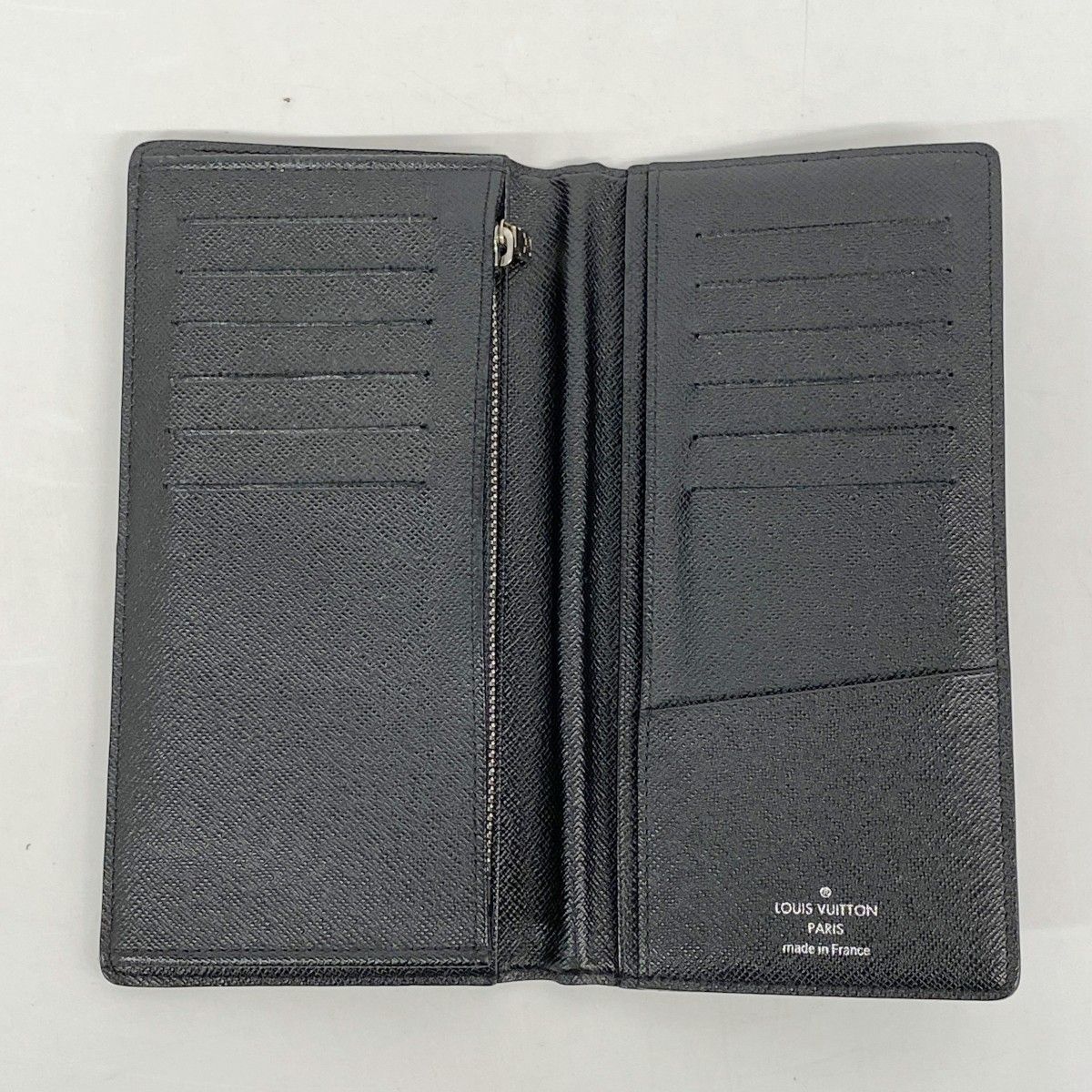 Louis Vuitton Wallet Damier Graphite Portefeuille Brazza Black — view 3