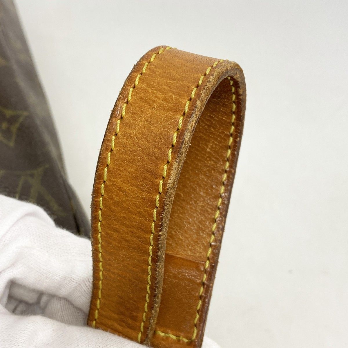 Louis Vuitton Shoulder Bag Monogram Boulogne 35 Brown — view 9