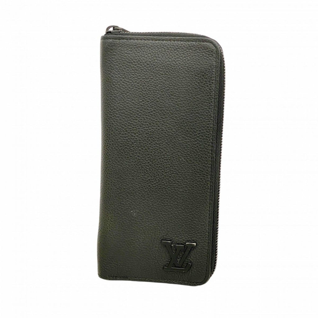 Louis Vuitton Wallet Aerogram Zippy Horizontal Black