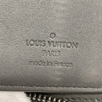 Louis Vuitton Wallet Aerogram Zippy Horizontal Black — view 4