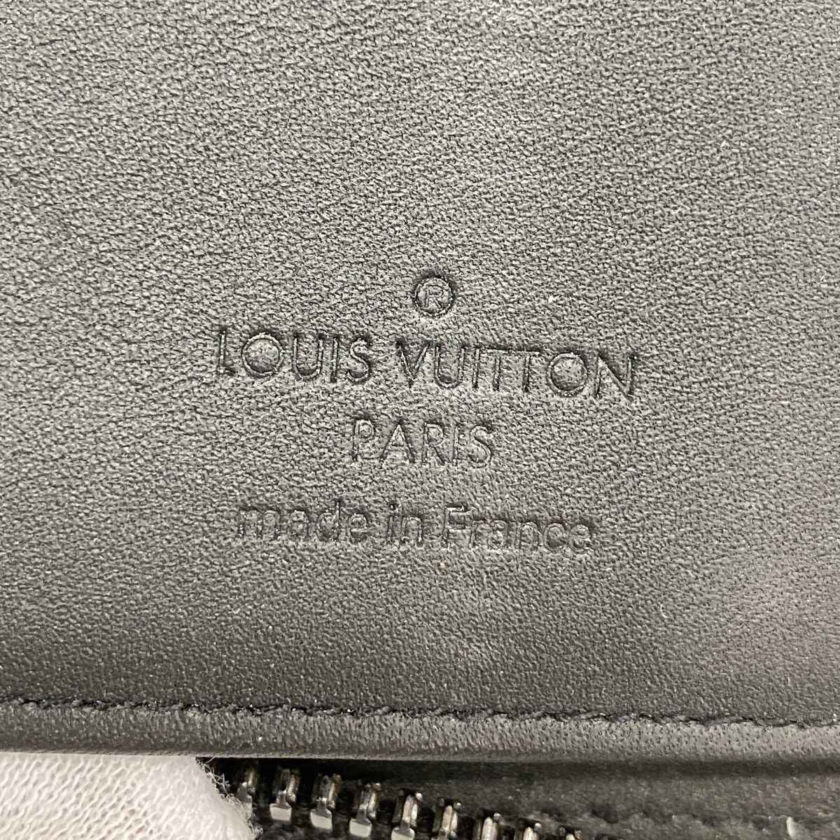 Louis Vuitton Wallet Aerogram Zippy Horizontal Black — view 4