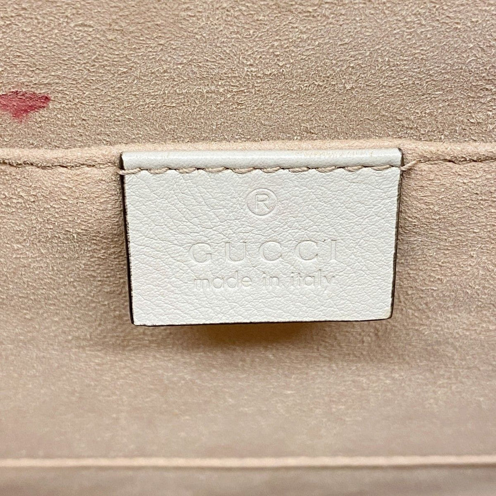 Gucci Handbag Bamboo Diana Leather Ivory Gold 2-Way — view 5