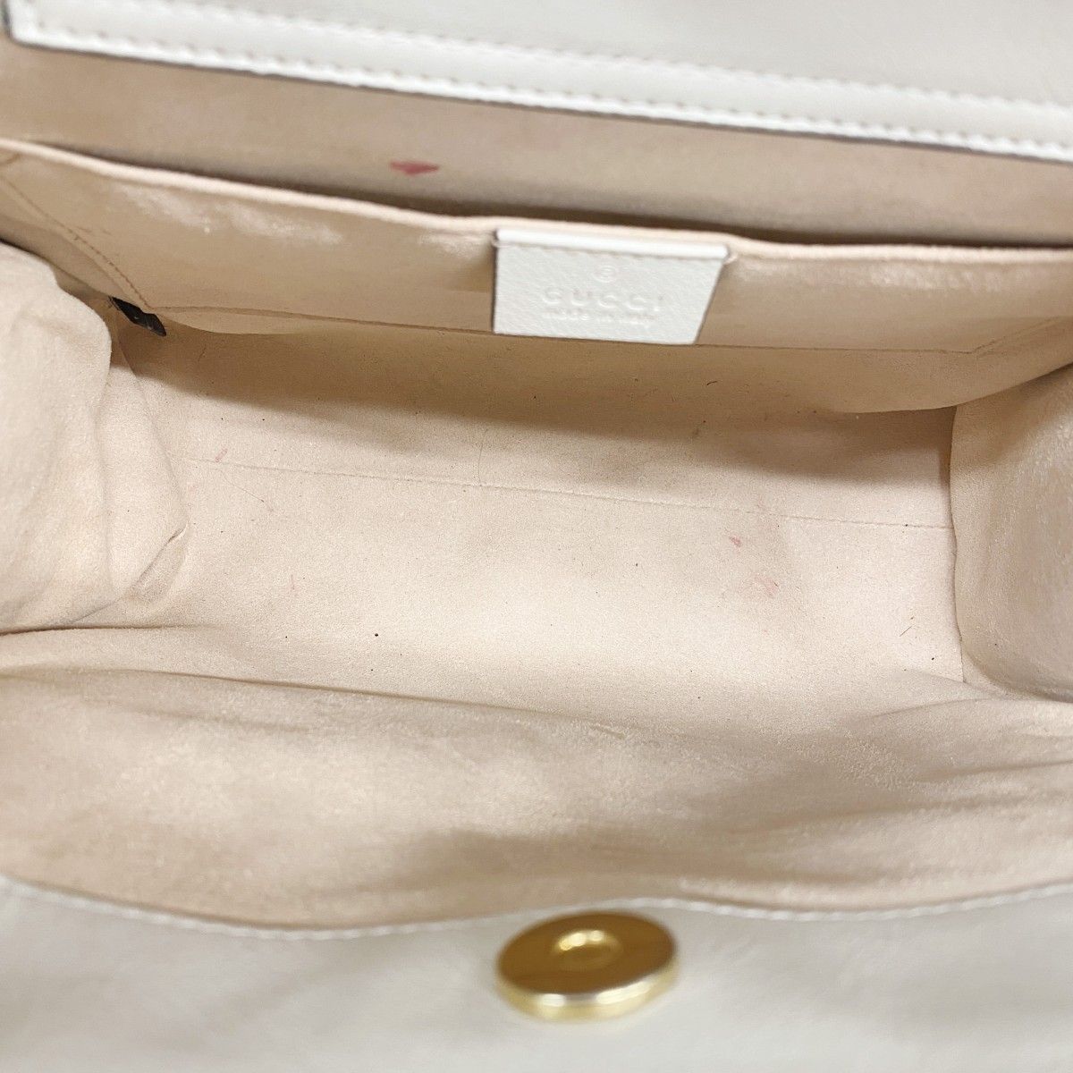 Gucci Handbag Bamboo Diana Leather Ivory Gold 2-Way — view 4