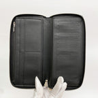Louis Vuitton Wallet Cui Taurillon Zippy Walletvertical Noir — view 3
