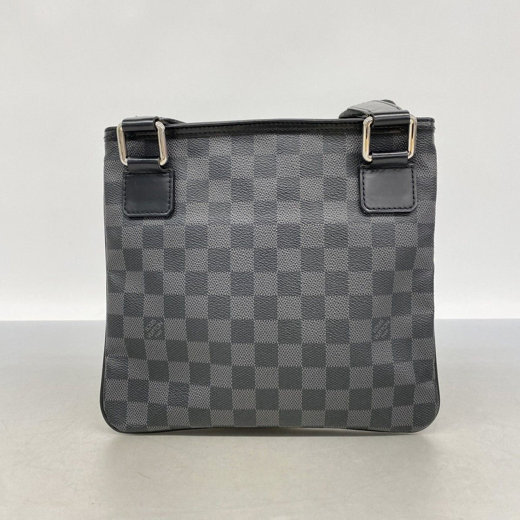 Louis Vuitton Shoulder Bag Damier Graphite Black — view 9