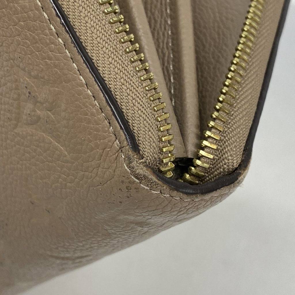 Louis Vuitton Wallet Monogram Empreinte Zippy Tourterelle — view 7