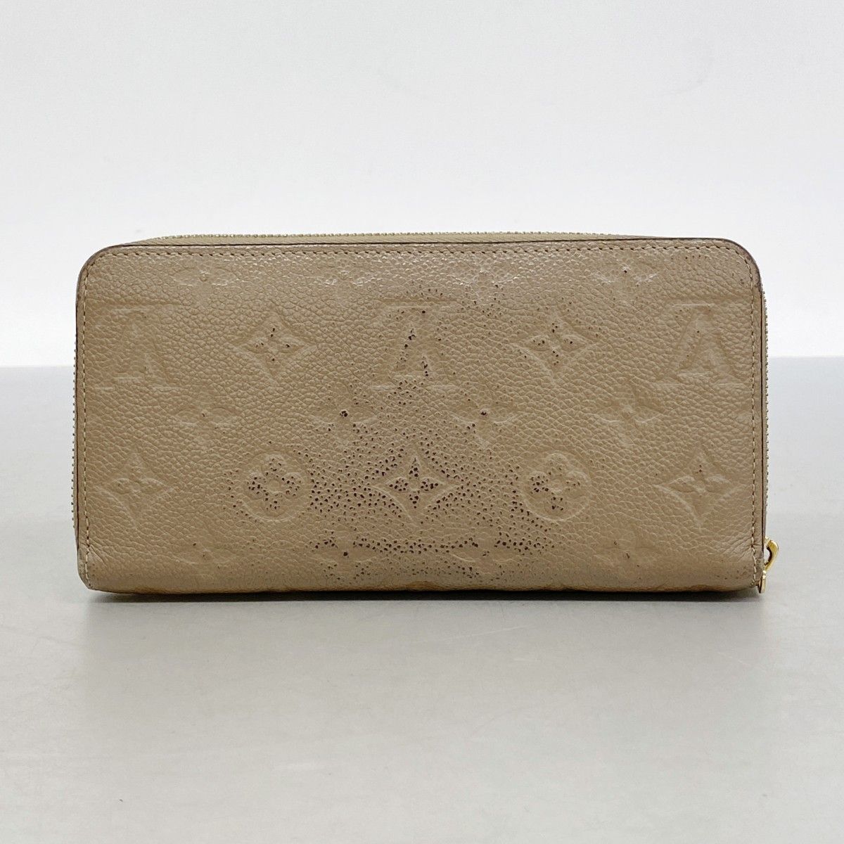 Louis Vuitton Wallet Monogram Empreinte Zippy Tourterelle — view 9