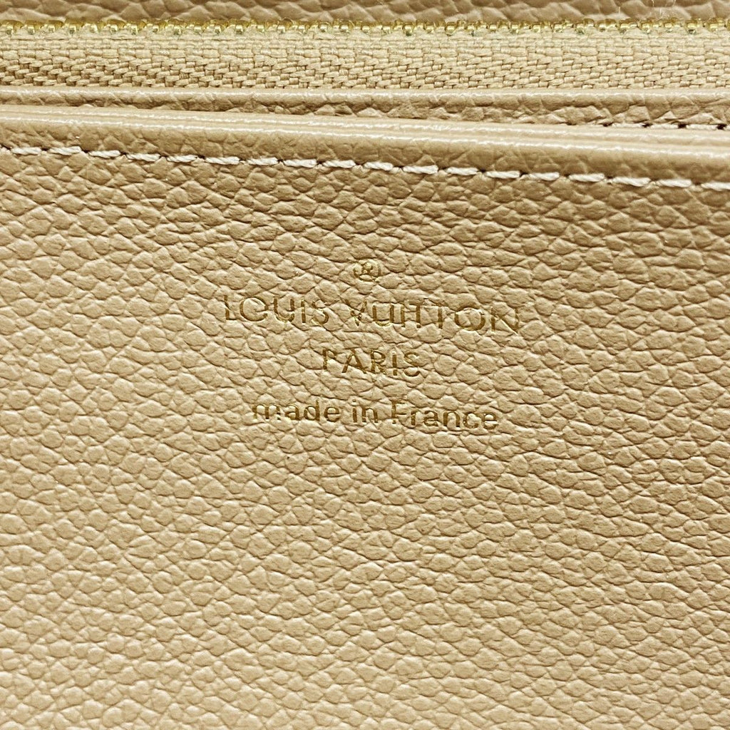 Louis Vuitton Wallet Monogram Empreinte Zippy Tourterelle — view 4