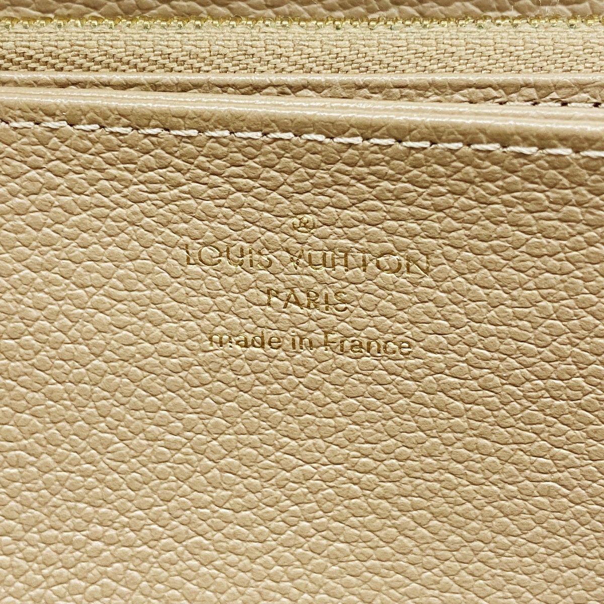 Louis Vuitton Wallet Monogram Empreinte Zippy Tourterelle — view 4