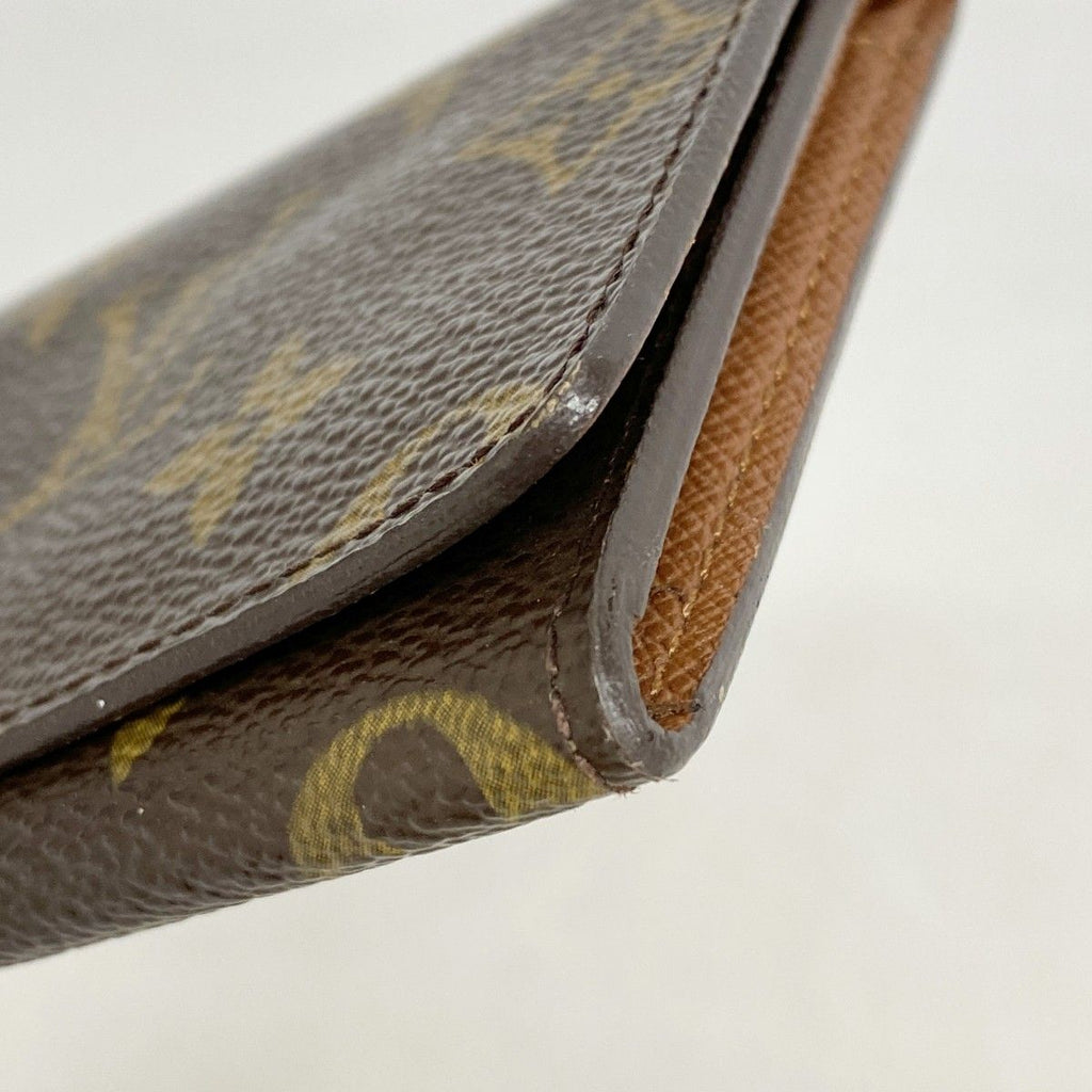 Louis Vuitton Business Card Holder Monogram Anvelopecarte de Visite Brown — view 7
