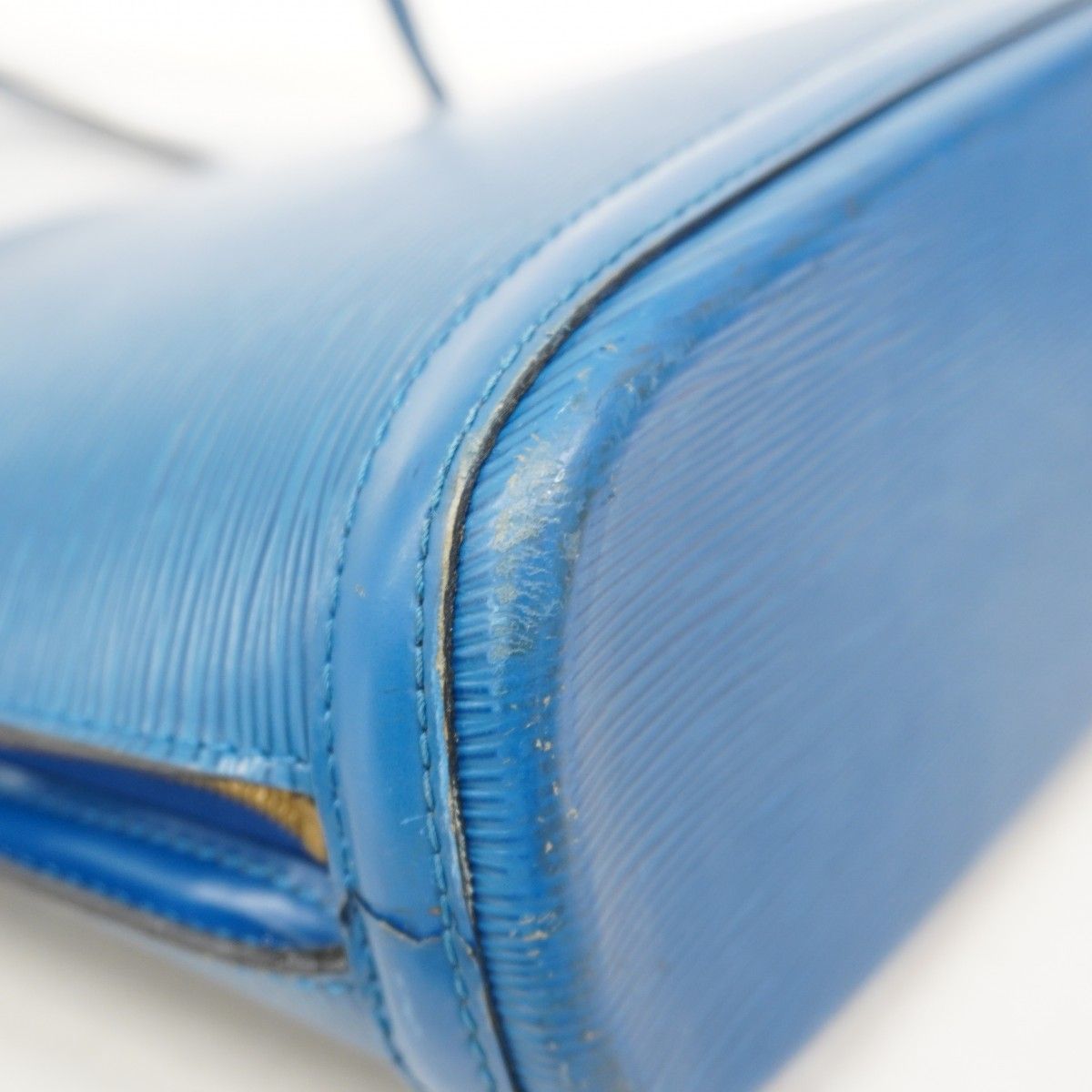 Louis Vuitton Tote Epi Lussac Blue — view 7