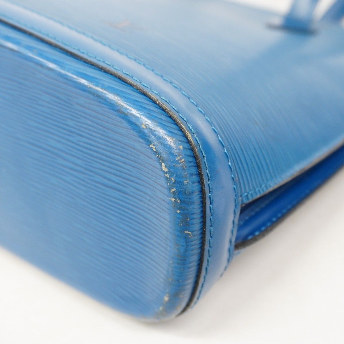 Louis Vuitton Tote Epi Lussac Blue — view 6