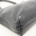 Chanel Tote Caviar Leather Black Gold — view 7