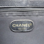 Chanel Tote Caviar Leather Black Gold — view 5