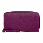 Louis Vuitton Wallet Monogram Empreinte Zippy Aurore