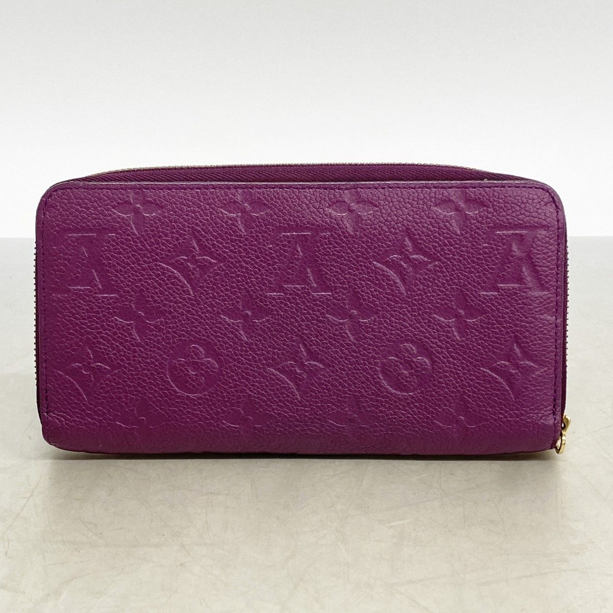 Louis Vuitton Wallet Monogram Empreinte Zippy Aurore — view 9