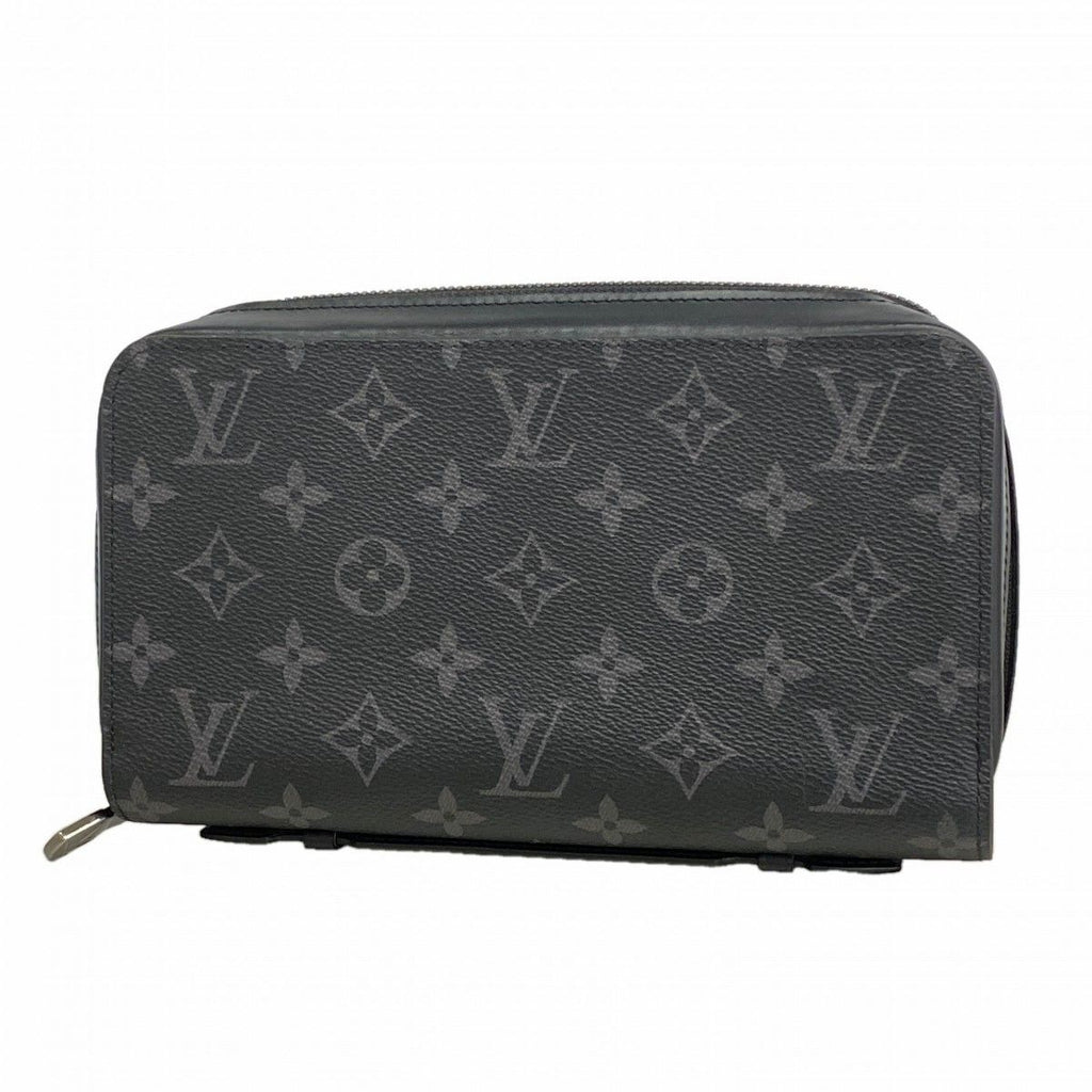 Louis Vuitton Wallet Monogram Eclipse Zippy XL Black