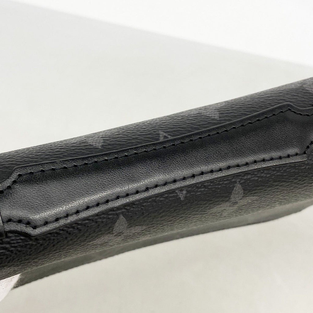 Louis Vuitton Wallet Monogram Eclipse Zippy XL Black — view 6