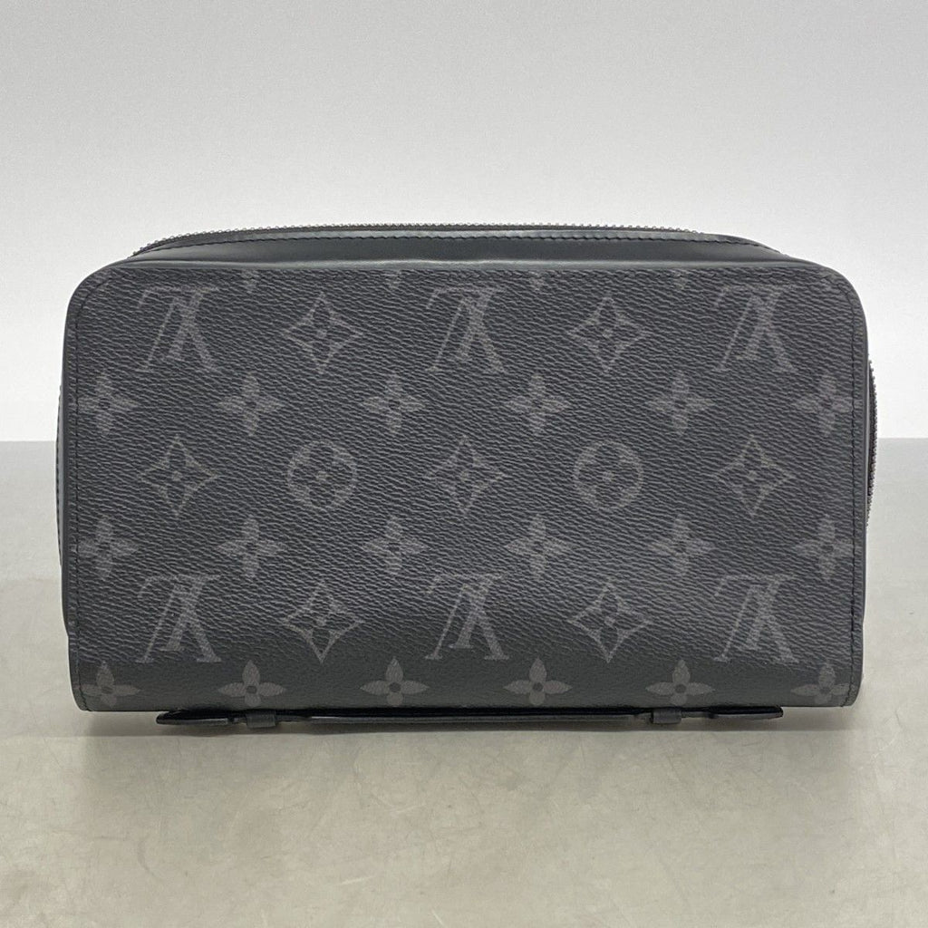 Louis Vuitton Wallet Monogram Eclipse Zippy XL Black — view 7
