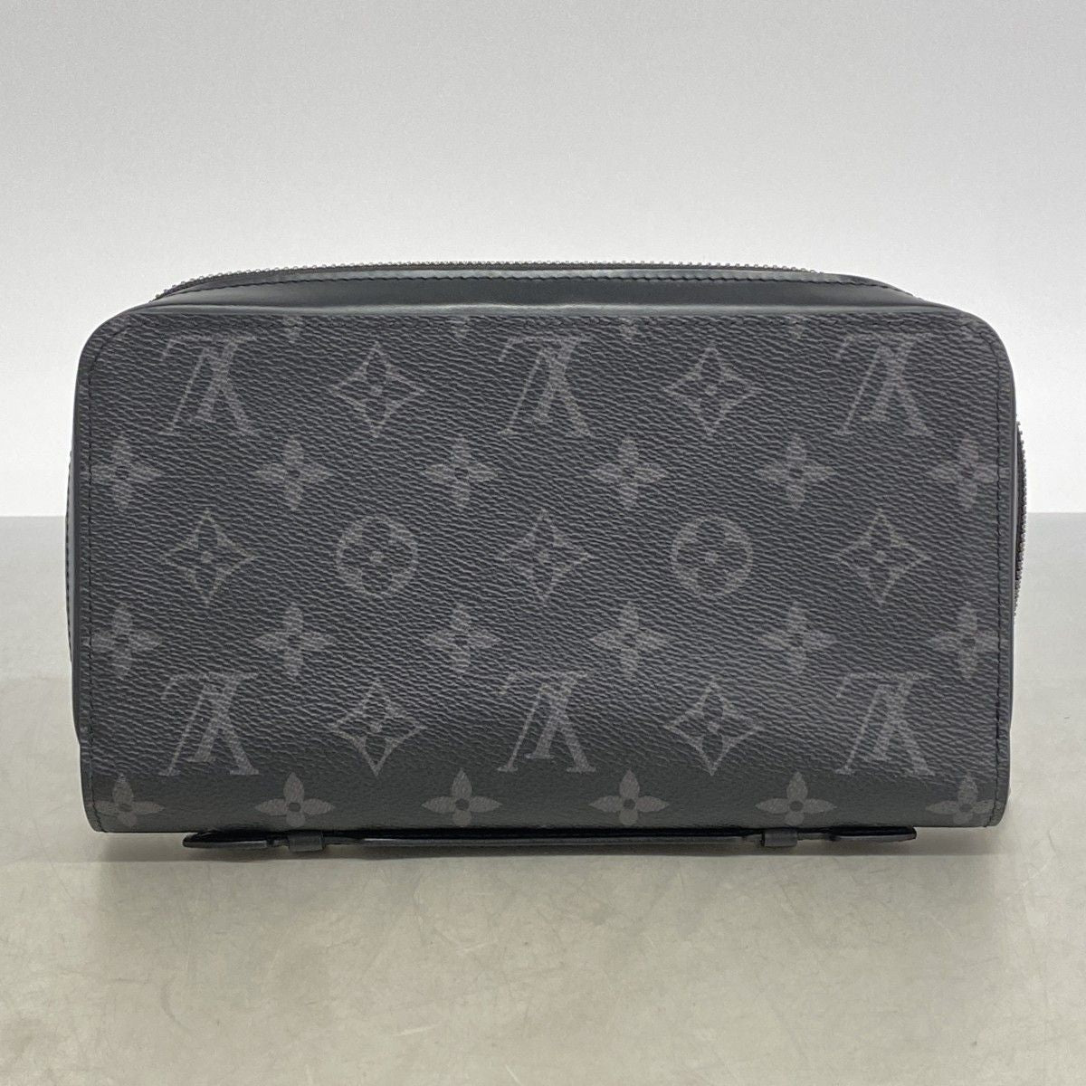 Louis Vuitton Wallet Monogram Eclipse Zippy XL Black — view 7
