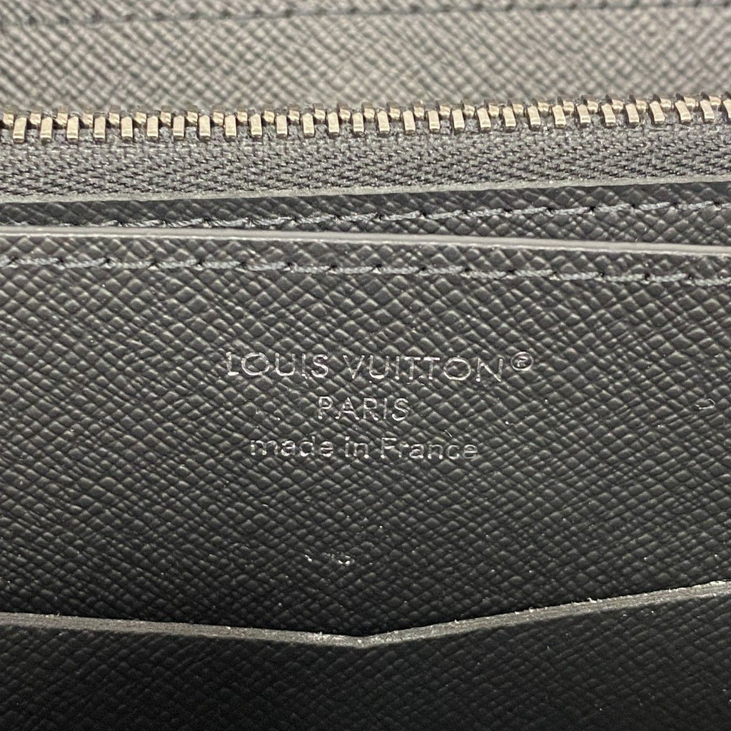 Louis Vuitton Wallet Monogram Eclipse Zippy XL Black — view 4