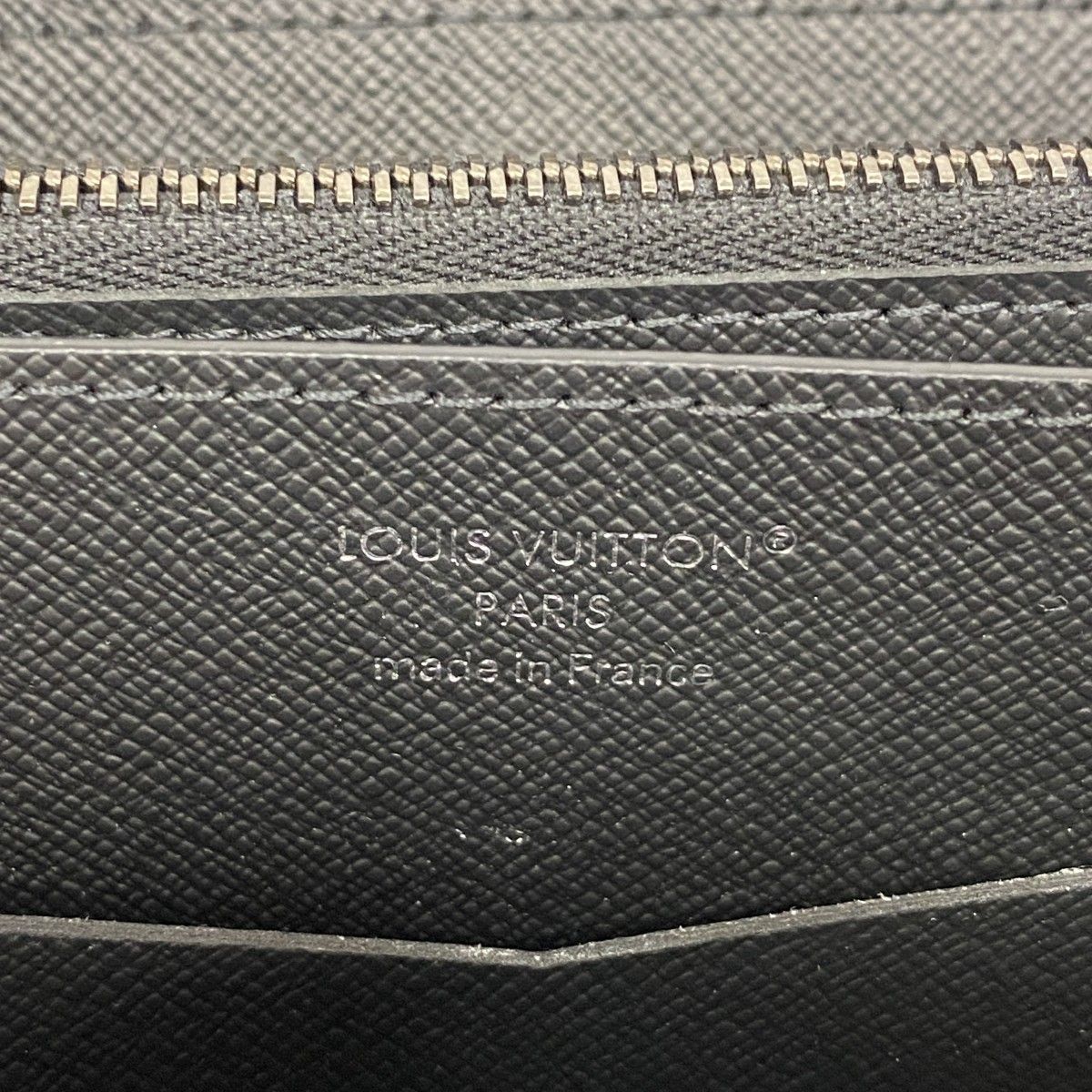 Louis Vuitton Wallet Monogram Eclipse Zippy XL Black — view 4