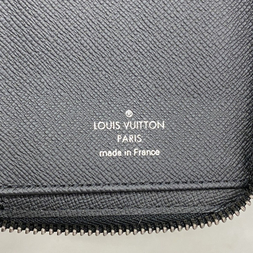 Louis Vuitton Wallet Monogram Eclipse Zippy Vertical Black — view 4
