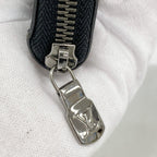 Louis Vuitton Wallet Monogram Eclipse Zippy Vertical Black — view 6