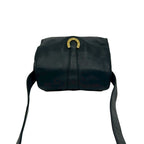 Gucci Vintage sush Leather Shoulder Bag Navy — view 4