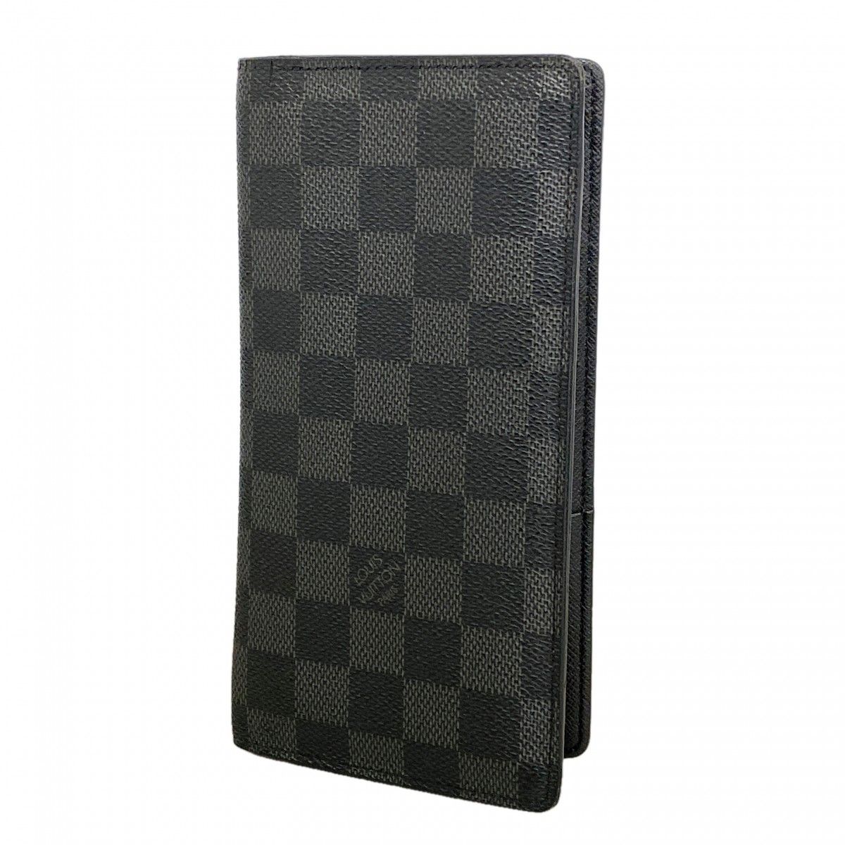 Louis Vuitton Wallet Damier Graphite Portefeuille Brazza Black