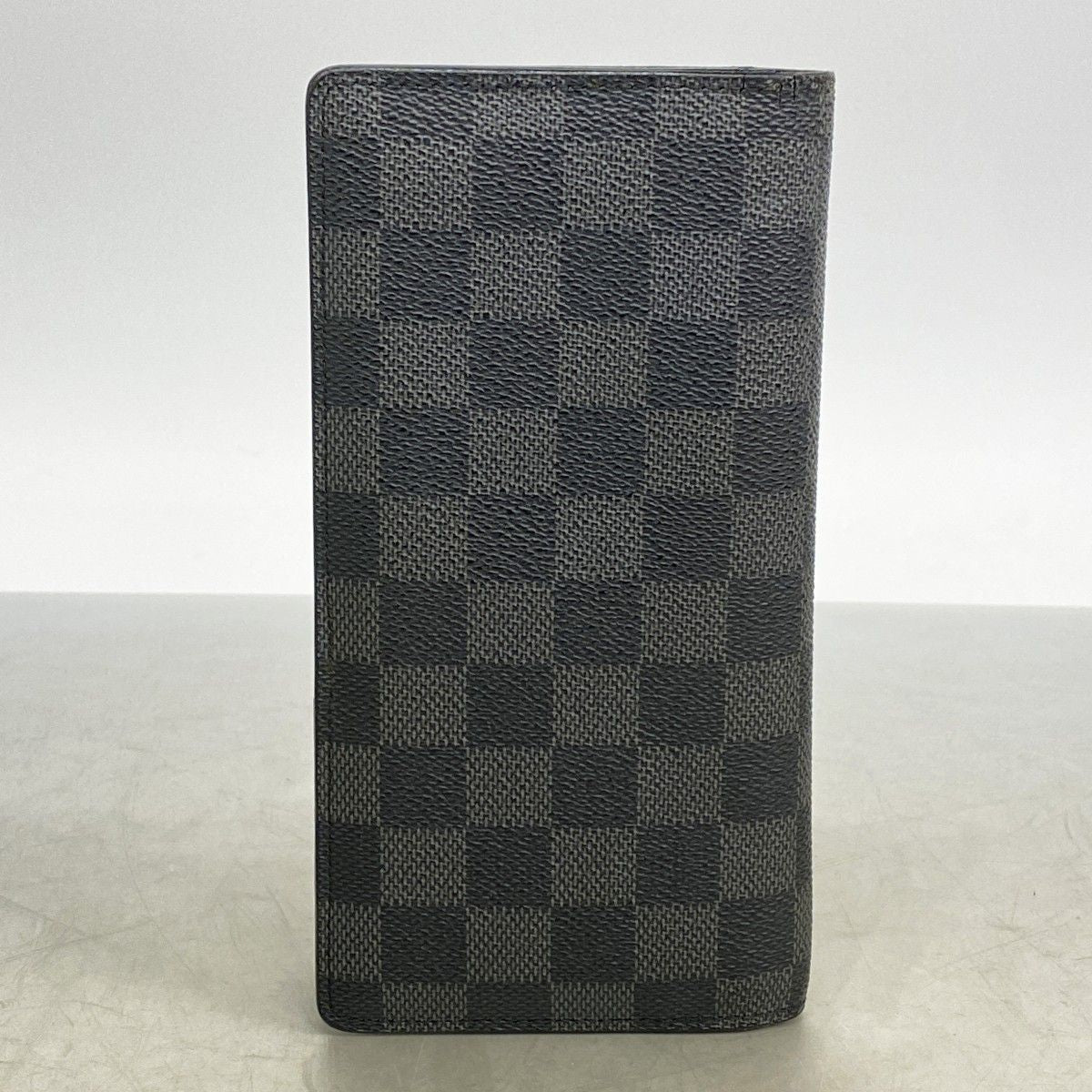 Louis Vuitton Wallet Damier Graphite Portefeuille Brazza Black — view 7