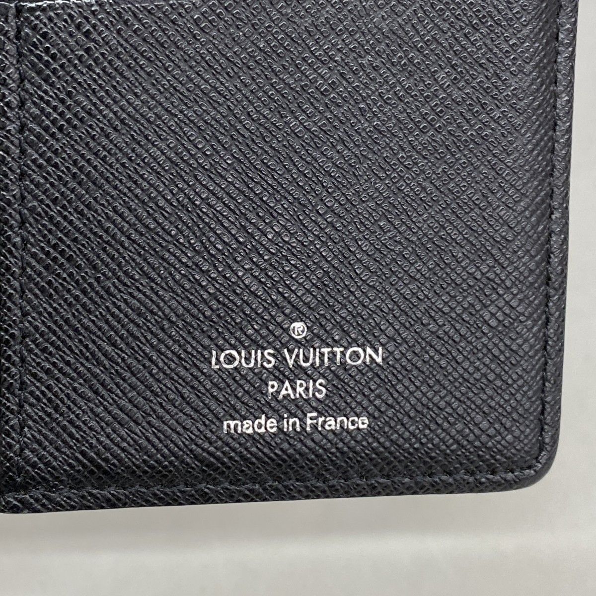 Louis Vuitton Wallet Damier Graphite Portefeuille Brazza Black — view 4