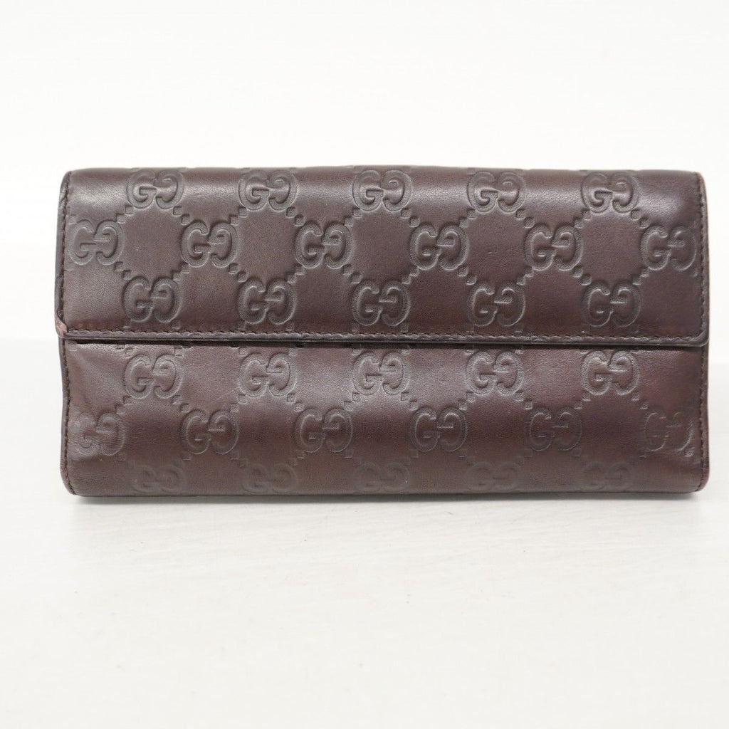 Gucci Wallet Guccissima Leather Brown Gold — view 9