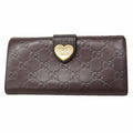 Gucci Wallet Guccissima Leather Brown Gold