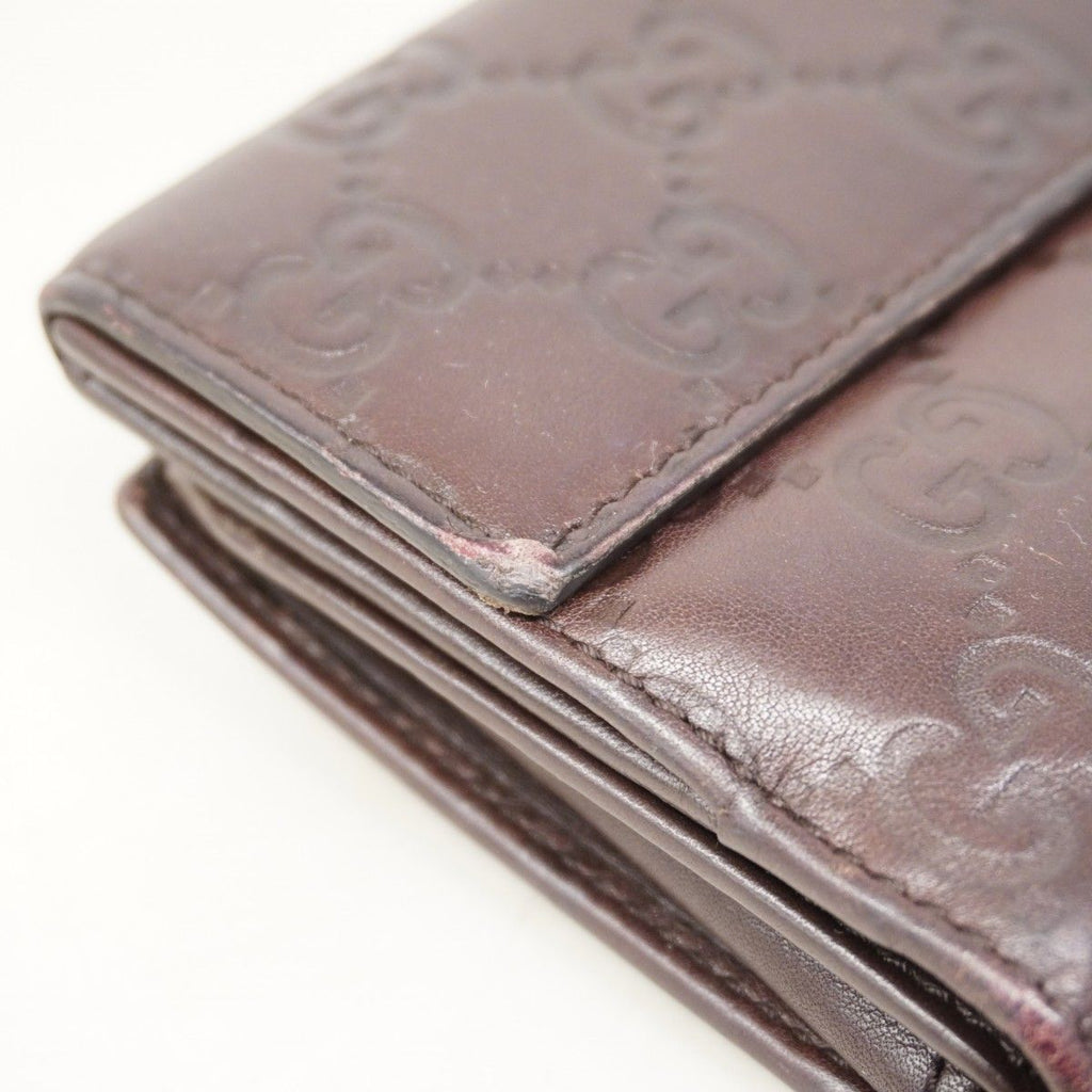 Gucci Wallet Guccissima Leather Brown Gold — view 5