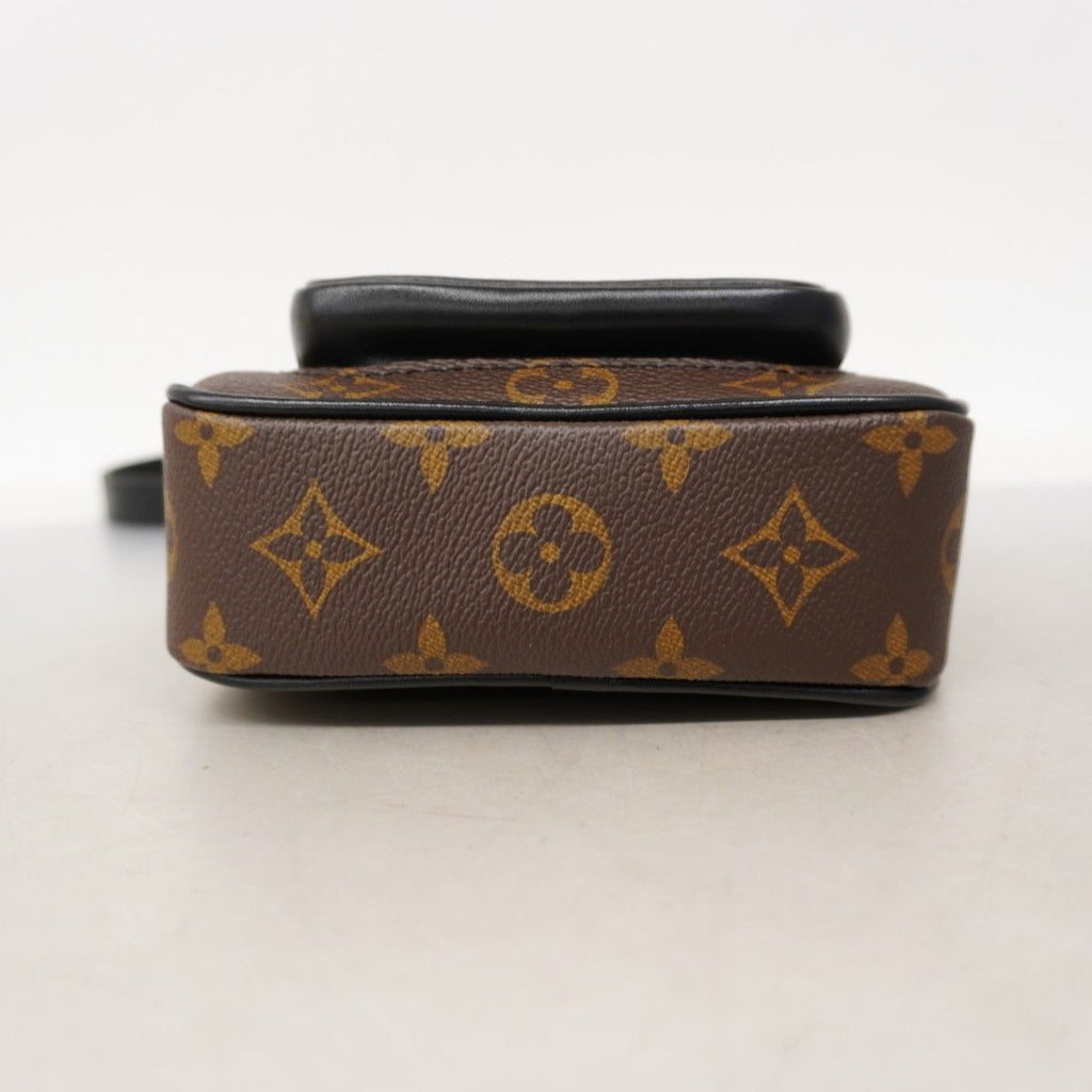 Louis Vuitton Shoulder Bag Monogram Macassar Christopher Wearable Wallet Brown — view 3