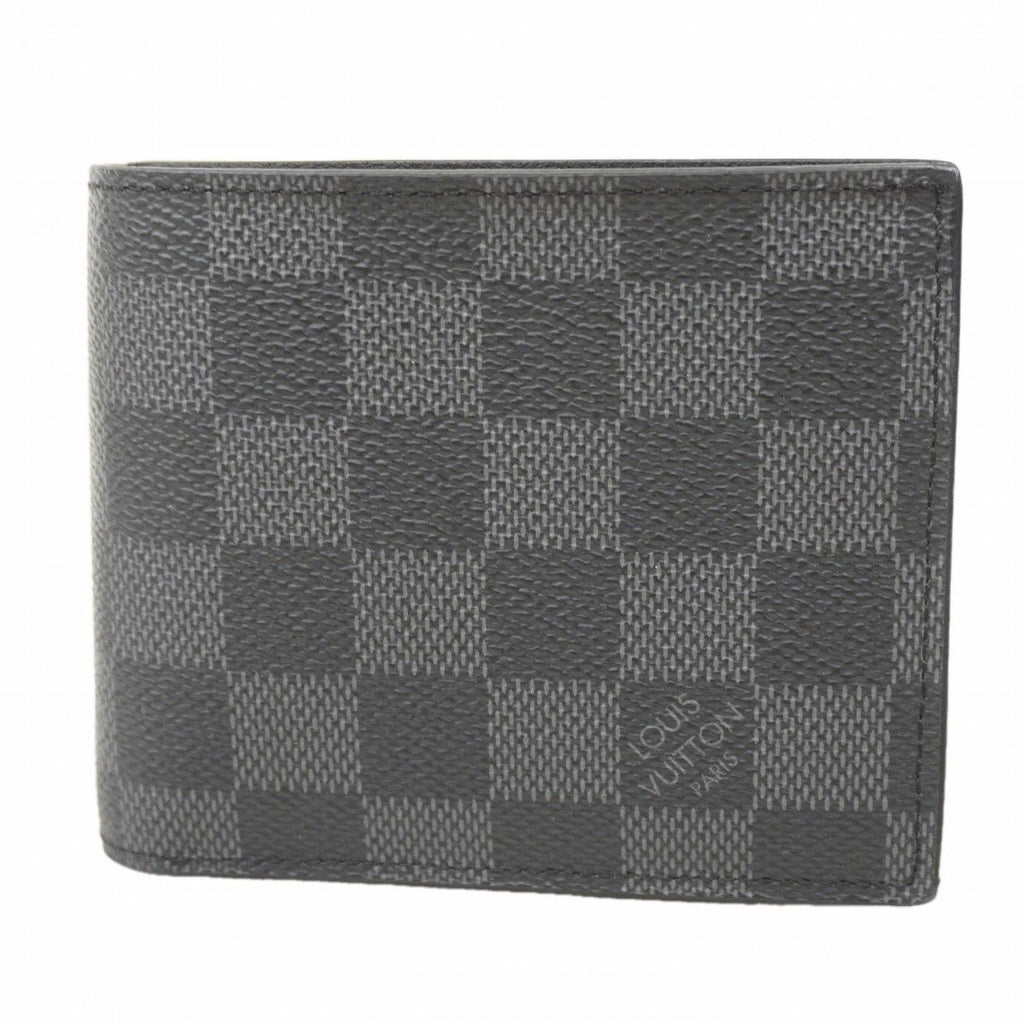 Louis Vuitton Wallet Damier Graphite Portefeuille NM Black