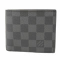 Louis Vuitton Wallet Damier Graphite Portefeuille NM Black