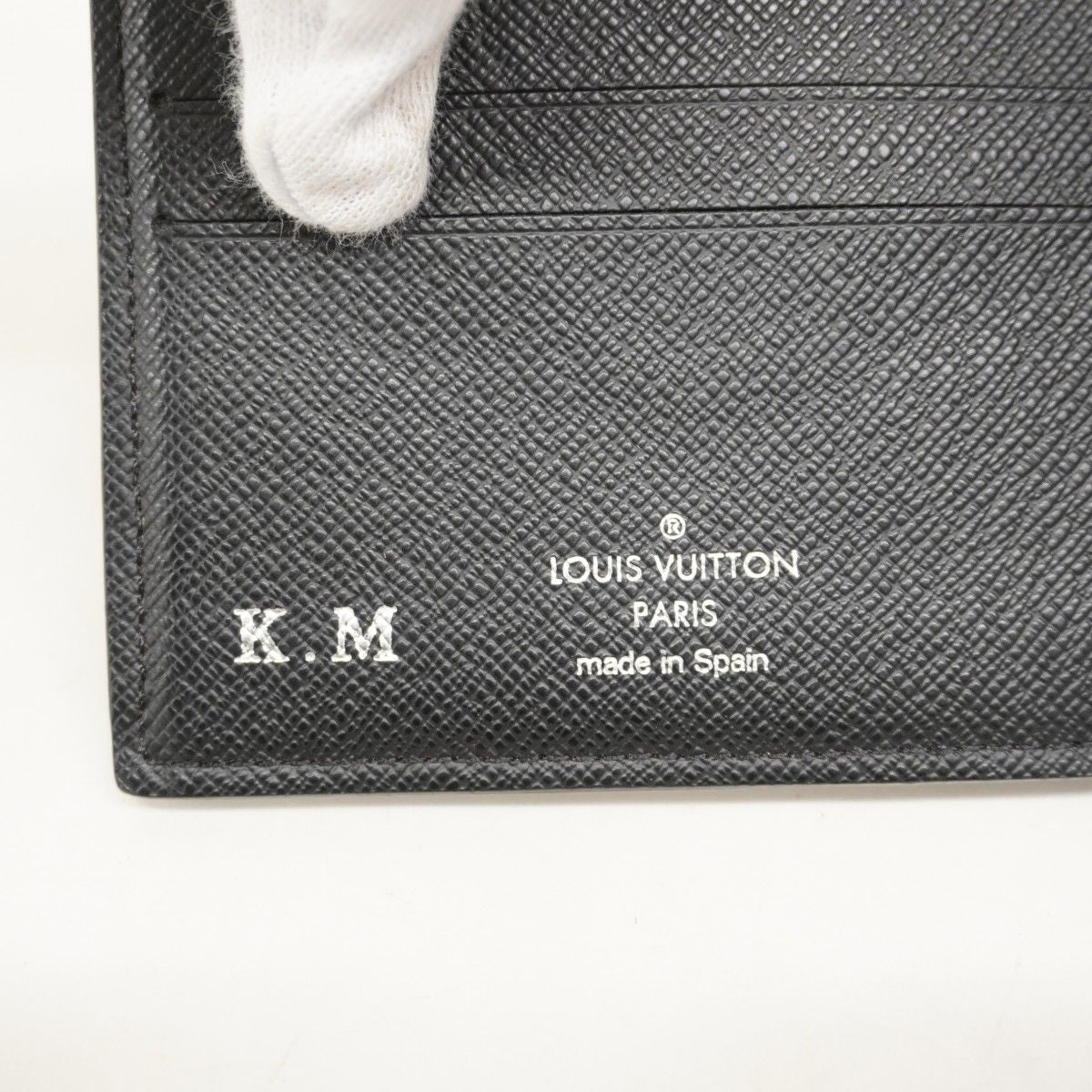 Louis Vuitton Wallet Damier Graphite Portefeuille NM Black — view 4